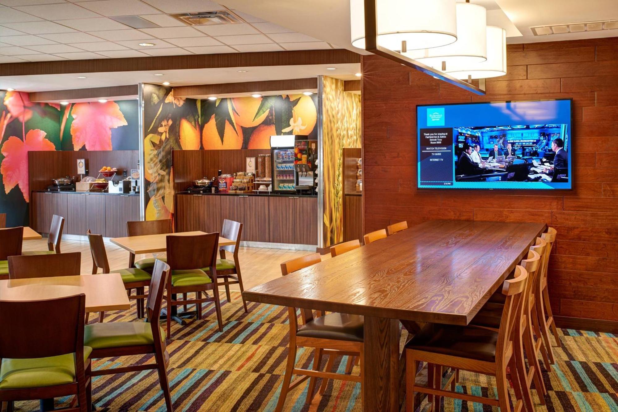 Fairfield Inn & Suites By Marriott Detroit Troy Bagian luar foto